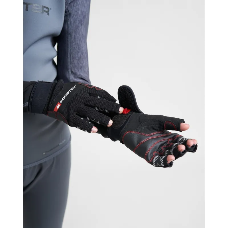 Rooster Pro Race 5 Finger Cut Glove Rooster Pro Race 5 Finger Cut Glove