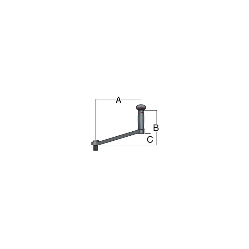 Harken Carbo OneTouch Lock-In Winch Handle Harken Carbo OneTouch Lock-In Winch Handle