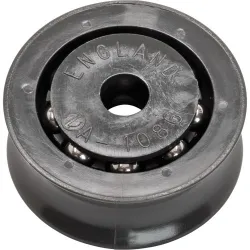 Allen ACETAL SHEAVE WITH DOUBLE ROW BALL BEARING