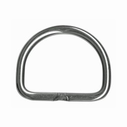 D-ring 50/6mm stainless steel 316