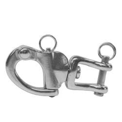 snap shackle with clevis pin swivel length...