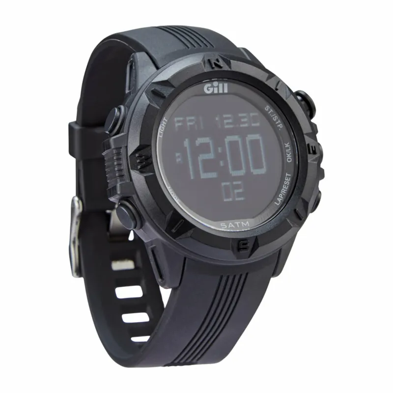 Gill Stealth Racer Watch, black Gill Stealth Racer Watch, black