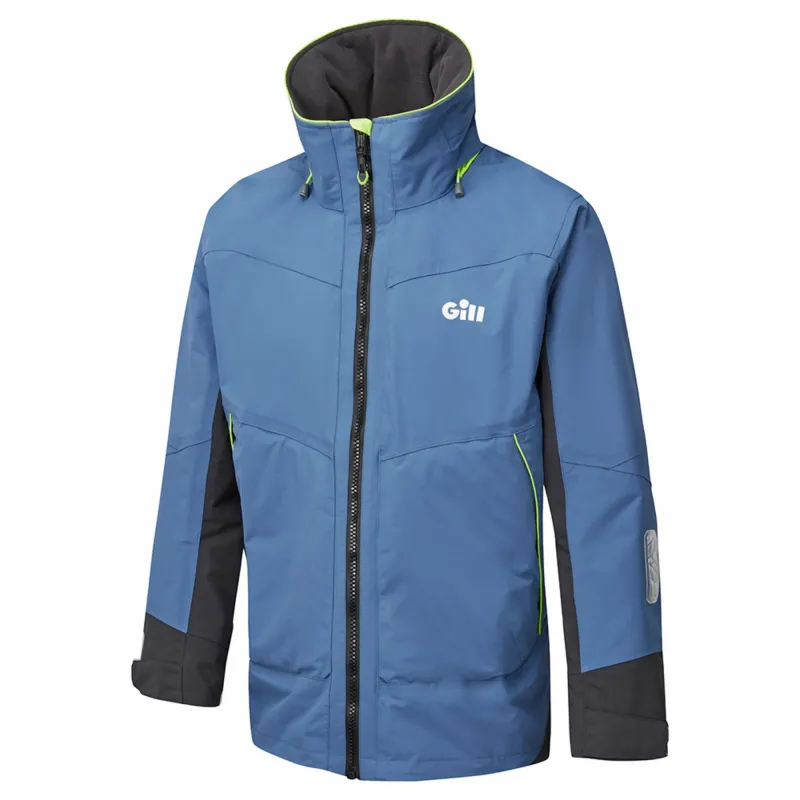 Gill OS3 Men's Coastal Jacket - blue Ocean Gill OS3 Men's Coastal Jacket - blue Ocean