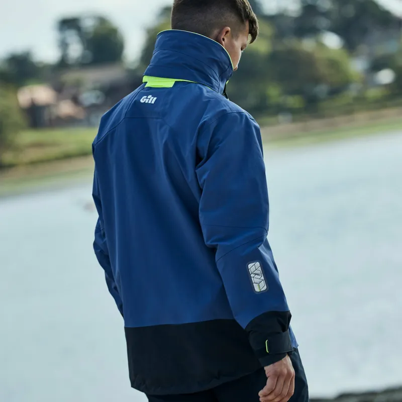 Gill OS3 Men's Coastal Jacket - blue Ocean Gill OS3 Men's Coastal Jacket - blue Ocean