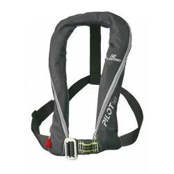 Plastimo NEW PILOT 165N auto LIFEJACKET WITH HARNESS, black