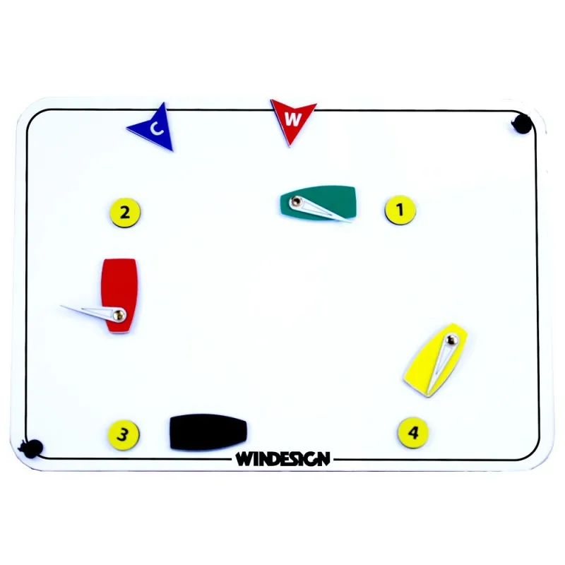 Optiparts Magnetic Whiteboard Windesign – 35 x 25 cm Optiparts Magnetic Whiteboard Windesign – 35 x 25 cm