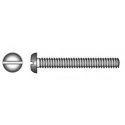 Slotted cheese head bolt M4x30