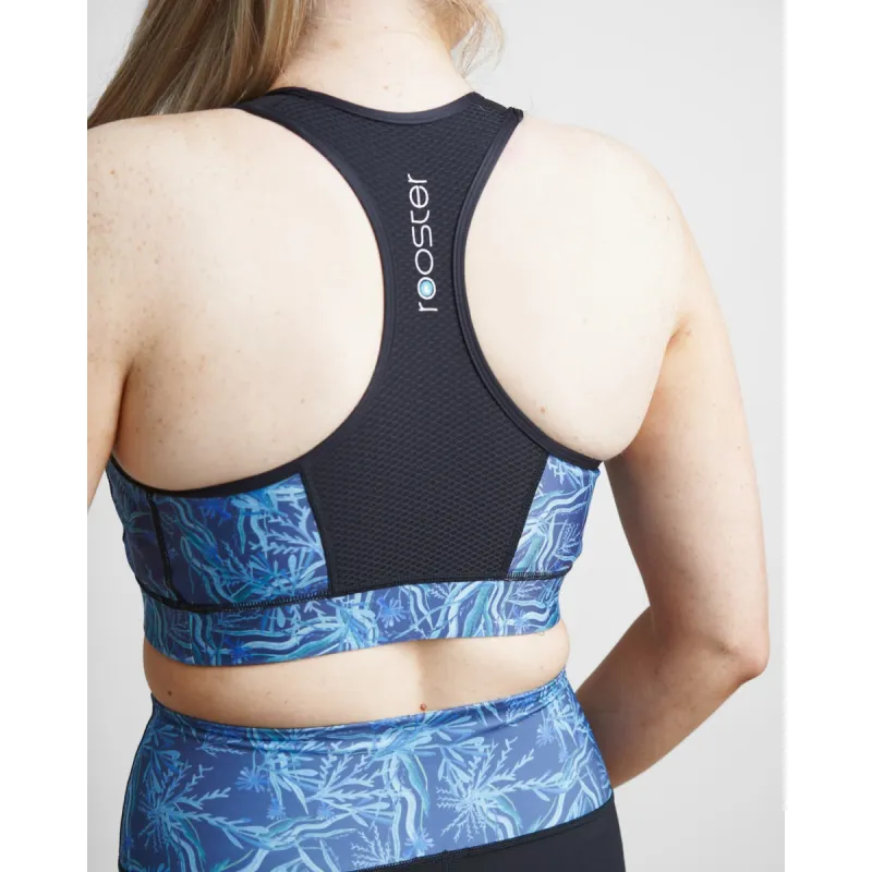 Rooster WOMENS SPORTS BRA/BIKINI TOP - sea grass Rooster WOMENS SPORTS BRA/BIKINI TOP - sea grass