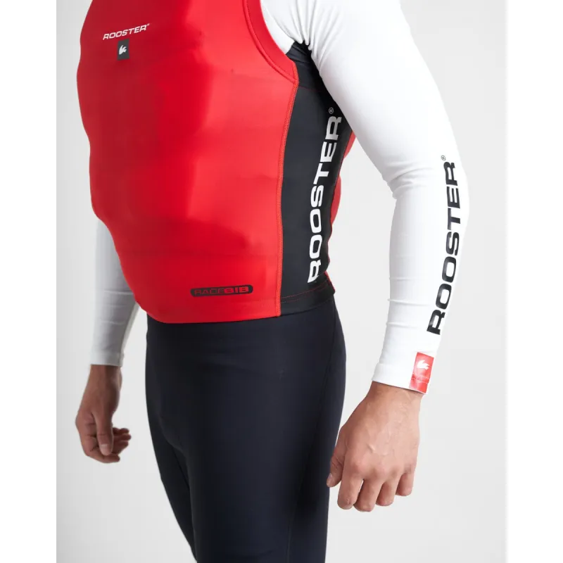 Rooster Race Bib - Red Rooster Race Bib - Red