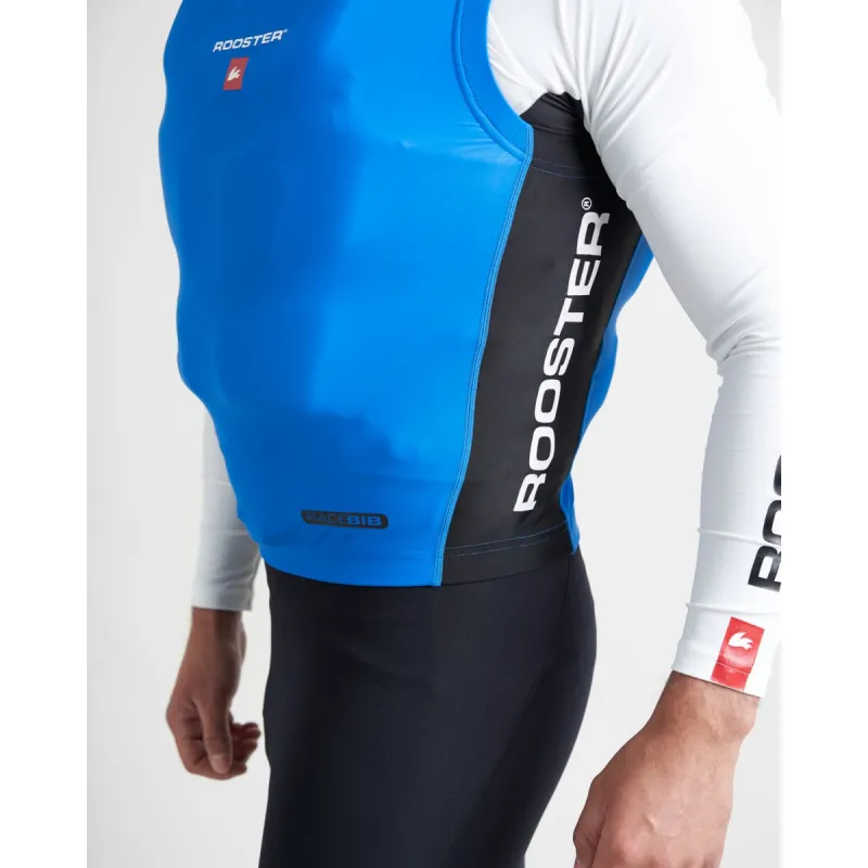 Rooster Race Bib - Signal Blue Rooster Race Bib - Signal Blue