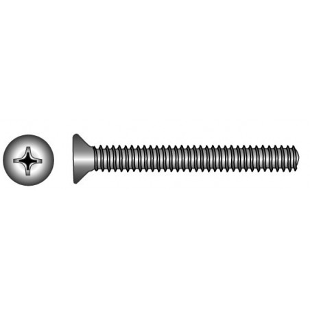 Slotted cheese head bolt M6x70 - stainless steel