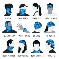 copy of Rooster UV NECK SLEEVE (AZURE)