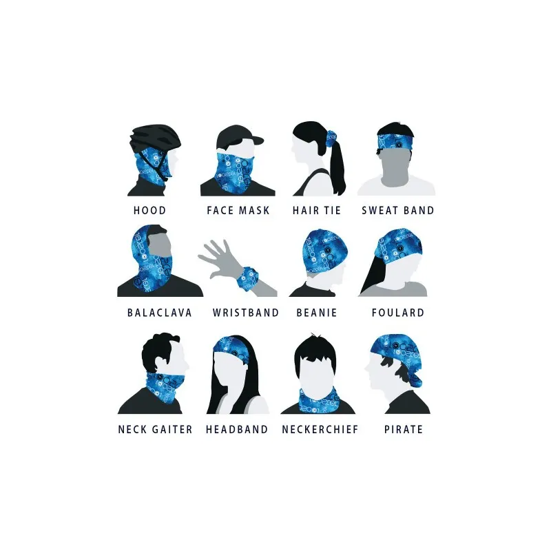 copy of Rooster UV NECK SLEEVE (AZURE)