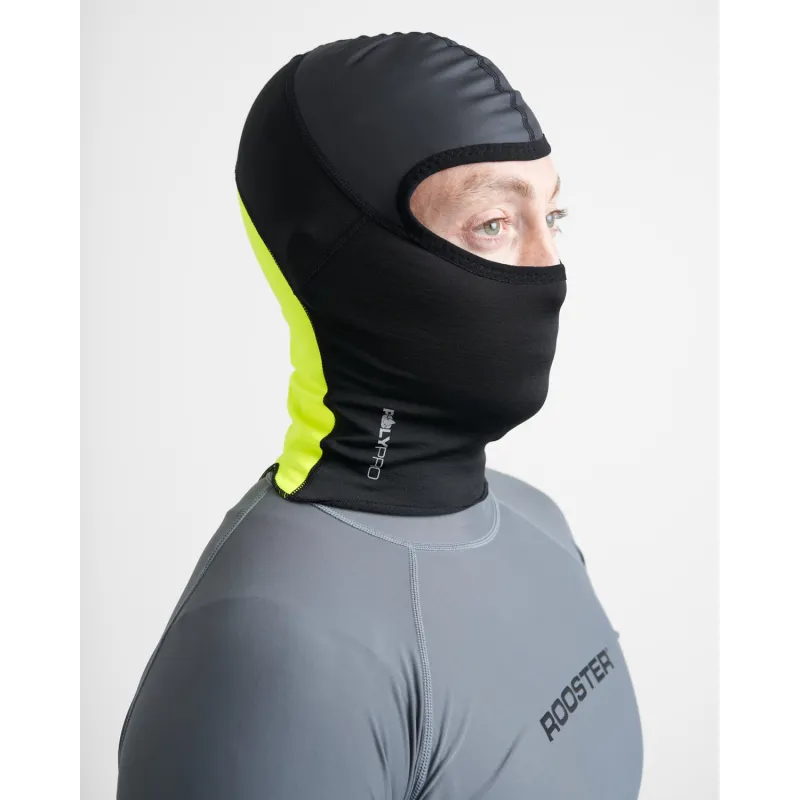 Rooster Aquafleece Balaclava - Fluo Yellow Rooster Aquafleece Balaclava - Fluo Yellow