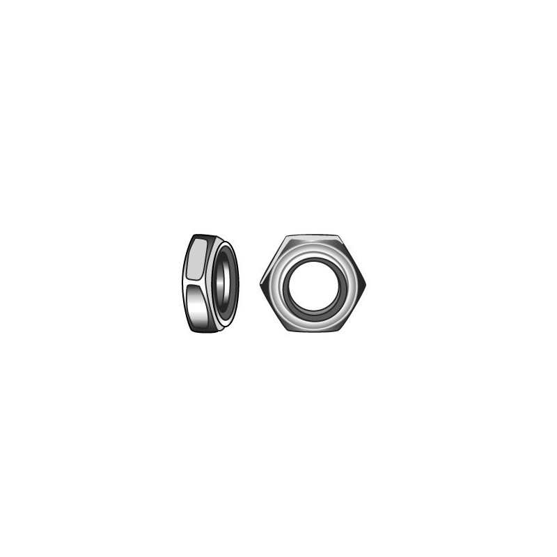 Hexagon full nuts M6 - stainless steel