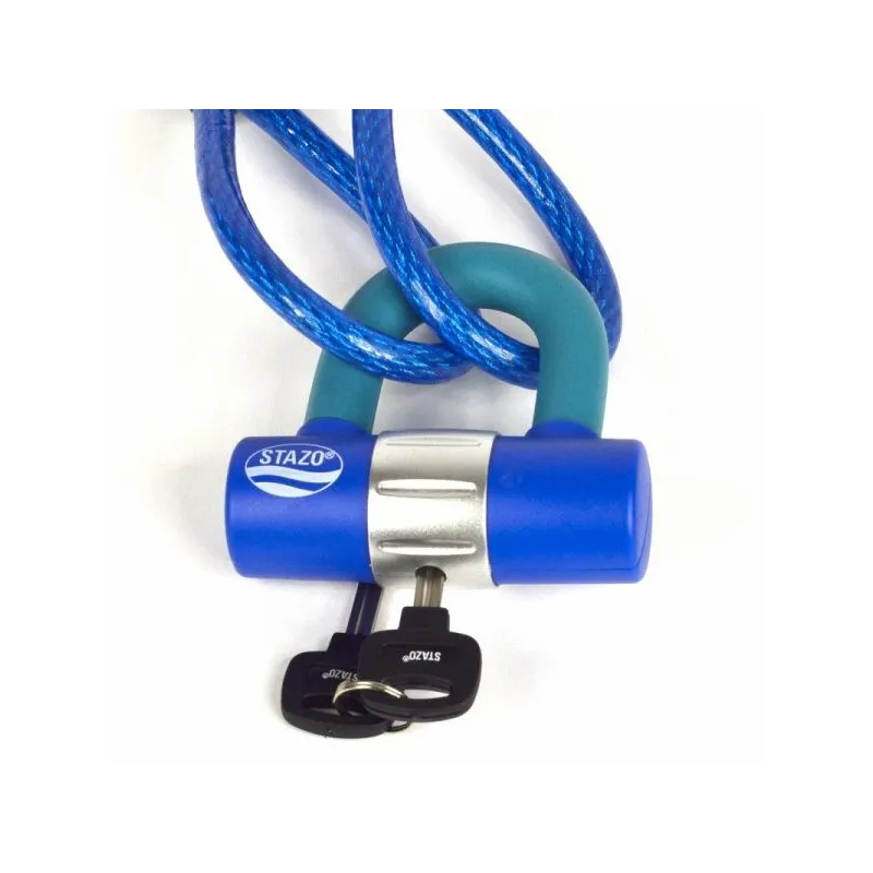 STAZO® security lock + eye cable 20mm, 5m