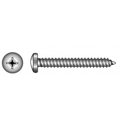Pan head screws PK 2.9x19 (philips) - stainless steel
