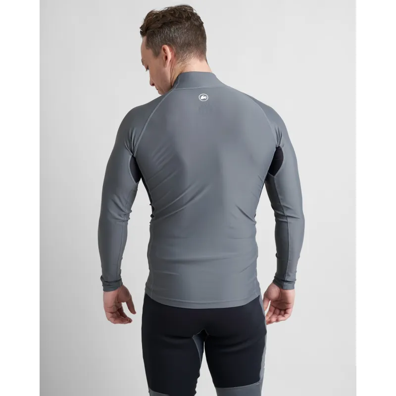 Rooster Rash Vest Long Sleeve - Graphite Rooster Rash Vest Long Sleeve - Graphite