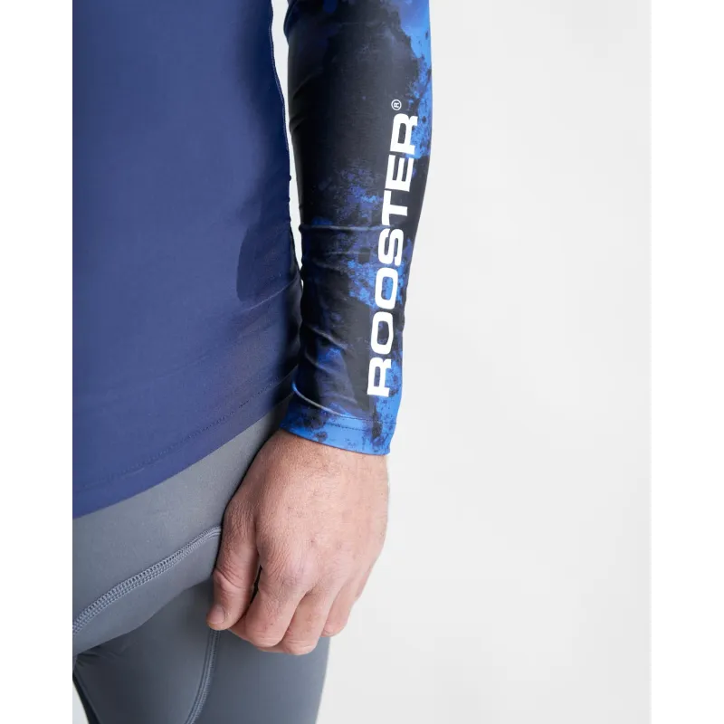 Rooster Rash top-Long Sleeved-blue seal Rooster Rash top-Long Sleeved-blue seal