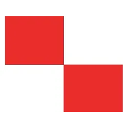 Talamex Signal flag U (30x36cm)