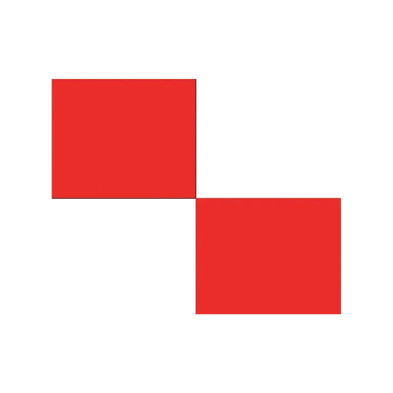 Talamex Signal flag U (30x36cm)