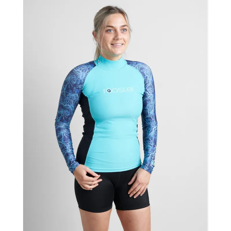 Womens Rash Top-Long Sleeved Womens Rash Top-Long Sleeved