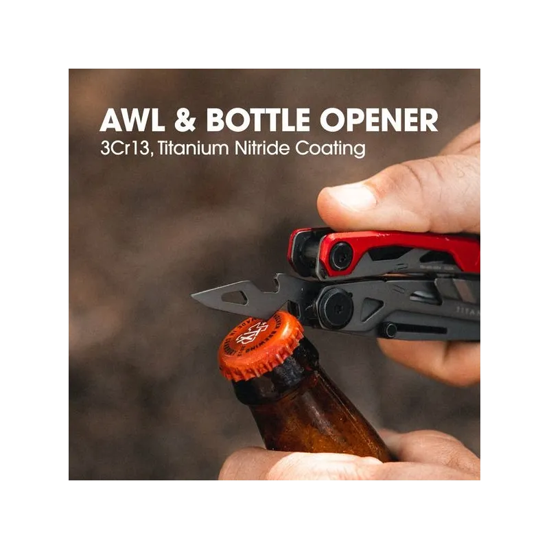 True Titanium Locking Multitool Clam True Titanium Locking Multitool Clam