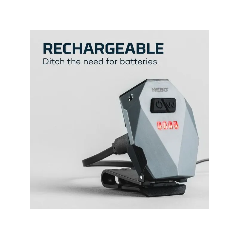 NEBO EINSTEIN™ CAP | RECHARGEABLE NEBO EINSTEIN™ CAP | RECHARGEABLE