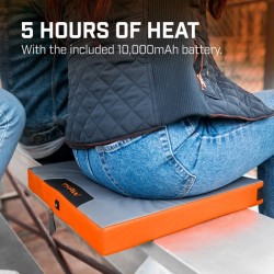 THAW Rechargeable Heated Seat Pad + power...