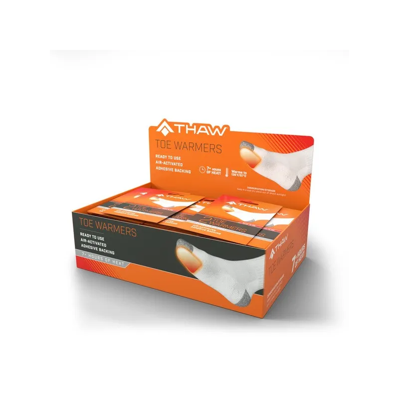 Thaw disposable Toe warmers - pair Thaw disposable Toe warmers - pair