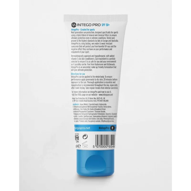 INTEGO PRO SPORTS SUNSCREEN INTEGO PRO SPORTS SUNSCREEN