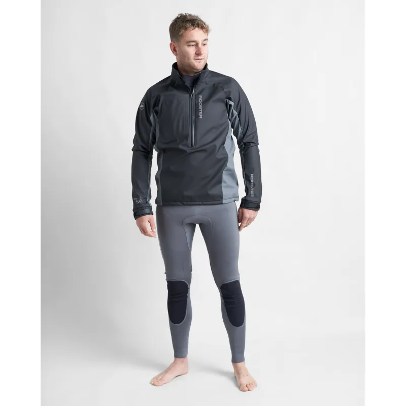Rooster ACTIVE AQUAFLEECE TOP, black Rooster ACTIVE AQUAFLEECE TOP, black