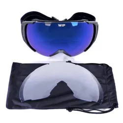 WIP FLYING MASK 1.0 REPLACEMENT VISOR, mirror blue