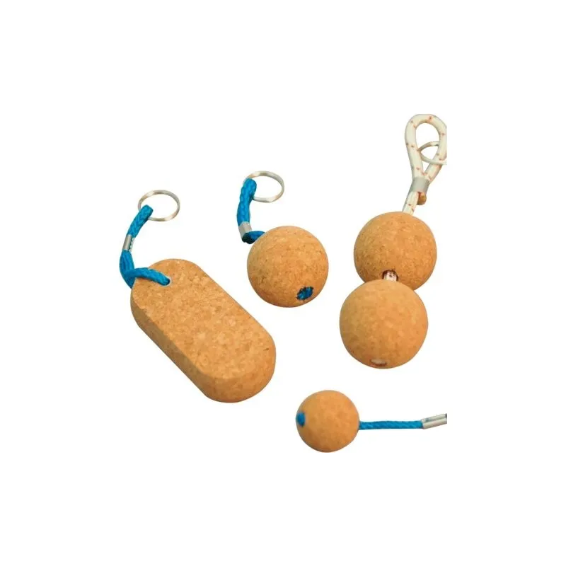 Buoyant oval CORK KEYRINGS Buoyant oval CORK KEYRINGS