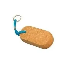Buoyant  oval CORK KEYRINGS