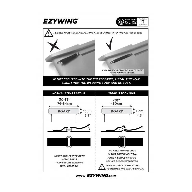 Wip EZYWING FIN KIT Wip EZYWING FIN KIT