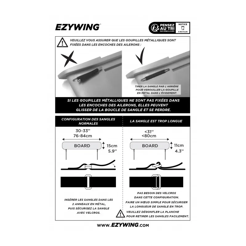Wip EZYWING FIN KIT Wip EZYWING FIN KIT