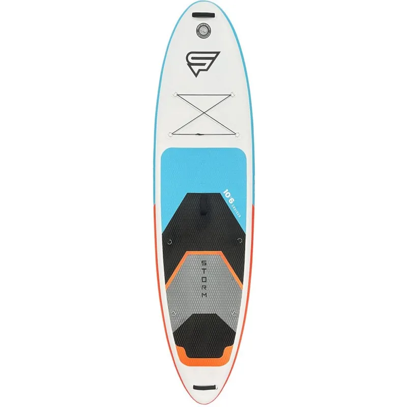 Storm Freeride Sup Board (belastbaar 180kg!) - Complete Paddle set - Opblaasbaar - 320 cm - 6 Delig Storm Freeride Sup Board (belastbaar 180kg!) - Complete Paddle set - Opblaasbaar - 320 cm - 6 Delig