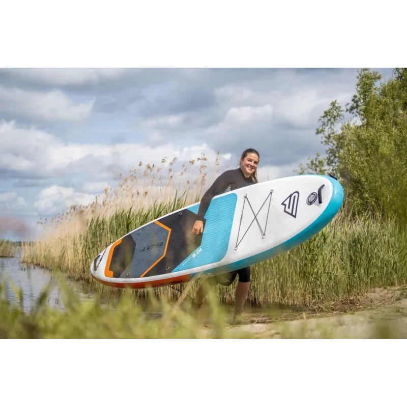 Storm Freeride Sup Board (belastbaar 180kg!) - Complete Paddle set - Opblaasbaar - 320 cm - 6 Delig Storm Freeride Sup Board (belastbaar 180kg!) - Complete Paddle set - Opblaasbaar - 320 cm - 6 Delig