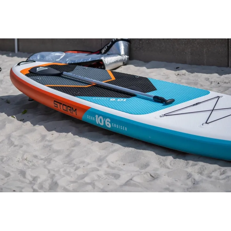 Storm Freeride Sup Board (belastbaar 180kg!) - Complete Paddle set - Opblaasbaar - 320 cm - 6 Delig Storm Freeride Sup Board (belastbaar 180kg!) - Complete Paddle set - Opblaasbaar - 320 cm - 6 Delig