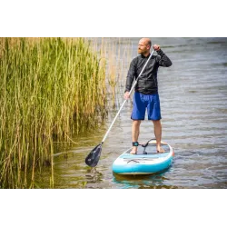 Storm Freeride Sup Board (belastbaar 180kg!) - Complete Paddle set - Opblaasbaar - 320 cm - 6 Delig