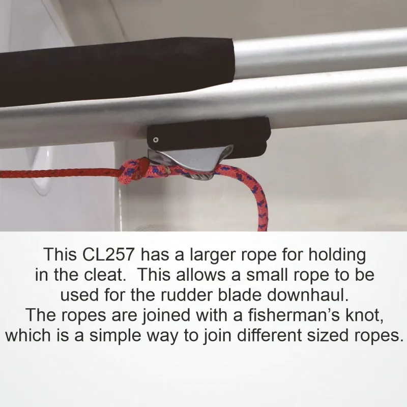 Clamcleat CL257 Auto-Release Racing Mini Clamcleat CL257 Auto-Release Racing Mini