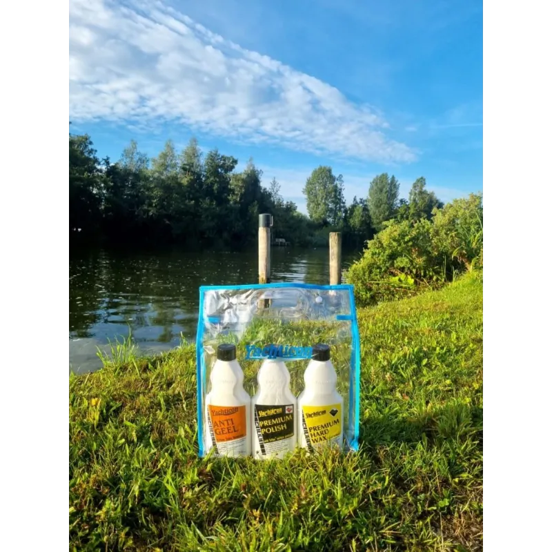 Yachticon 1.2.3. promo set clean, polish and shine