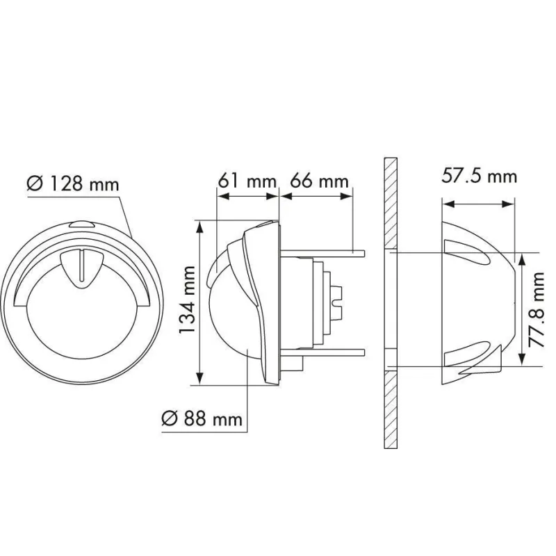 PLastimo COMPASS MINI CONTEST2 black CONIC CARD red PLastimo COMPASS MINI CONTEST2 black CONIC CARD red