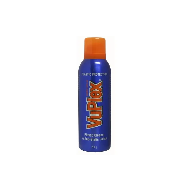 VuPlex 235ml plastic cleaner and anti-static Polish VuPlex 235ml plastic cleaner and anti-static Polish