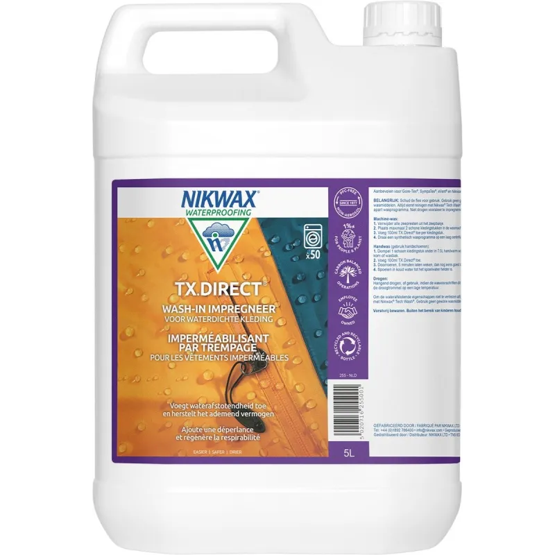 NIKWAX TX.Direct® Wash-In 5L