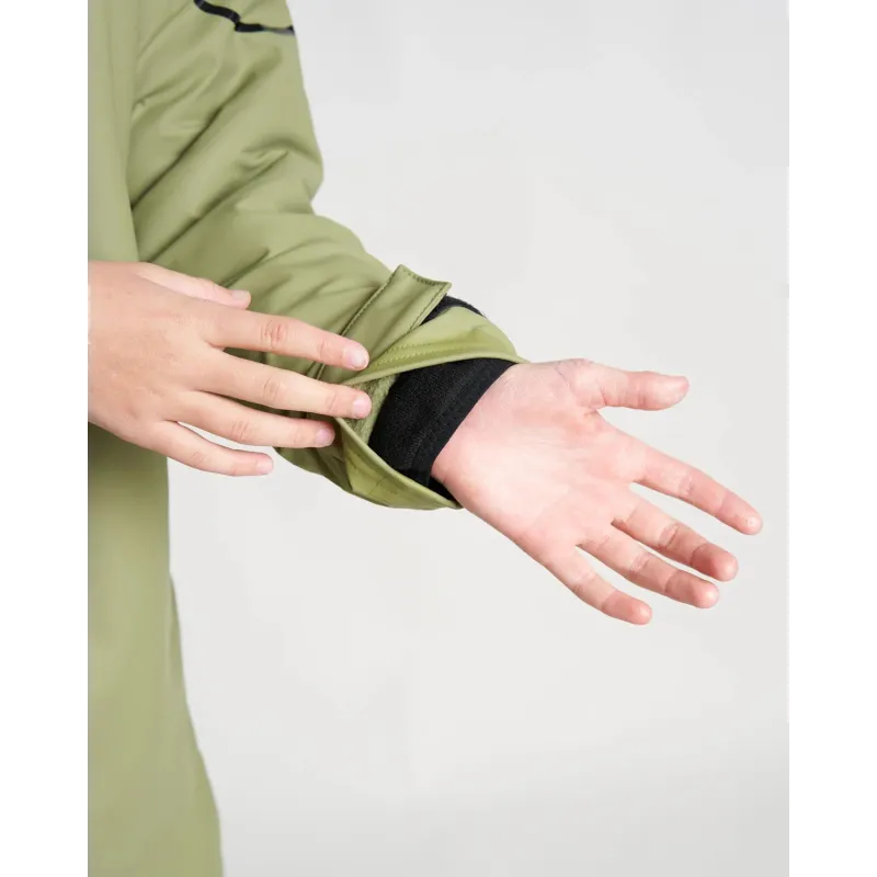 Rooster AQUAFLEECE ROBE, Khaki/black Rooster AQUAFLEECE ROBE, Khaki/black