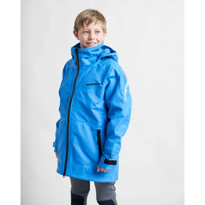 Rooster Pro Aquafleece® Rigging Coat, signal blue