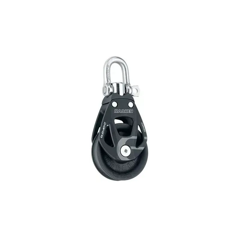 Harken 80mm Aluminum Element Block — Swivel