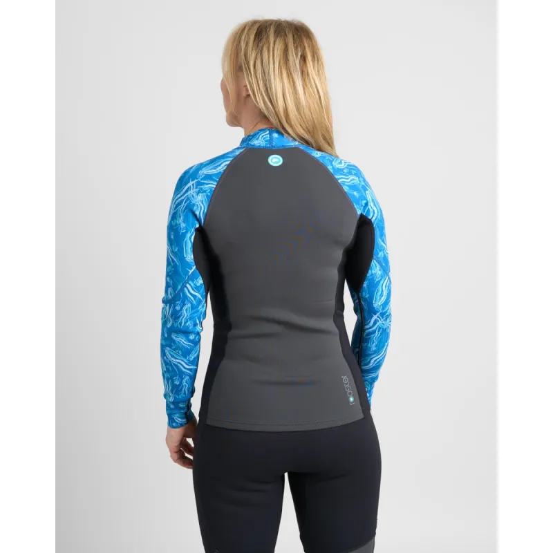 Rooster WOMEN'S THERMAFLEX™ 1.5MM TOP, seagrass Rooster WOMEN'S THERMAFLEX™ 1.5MM TOP, seagrass